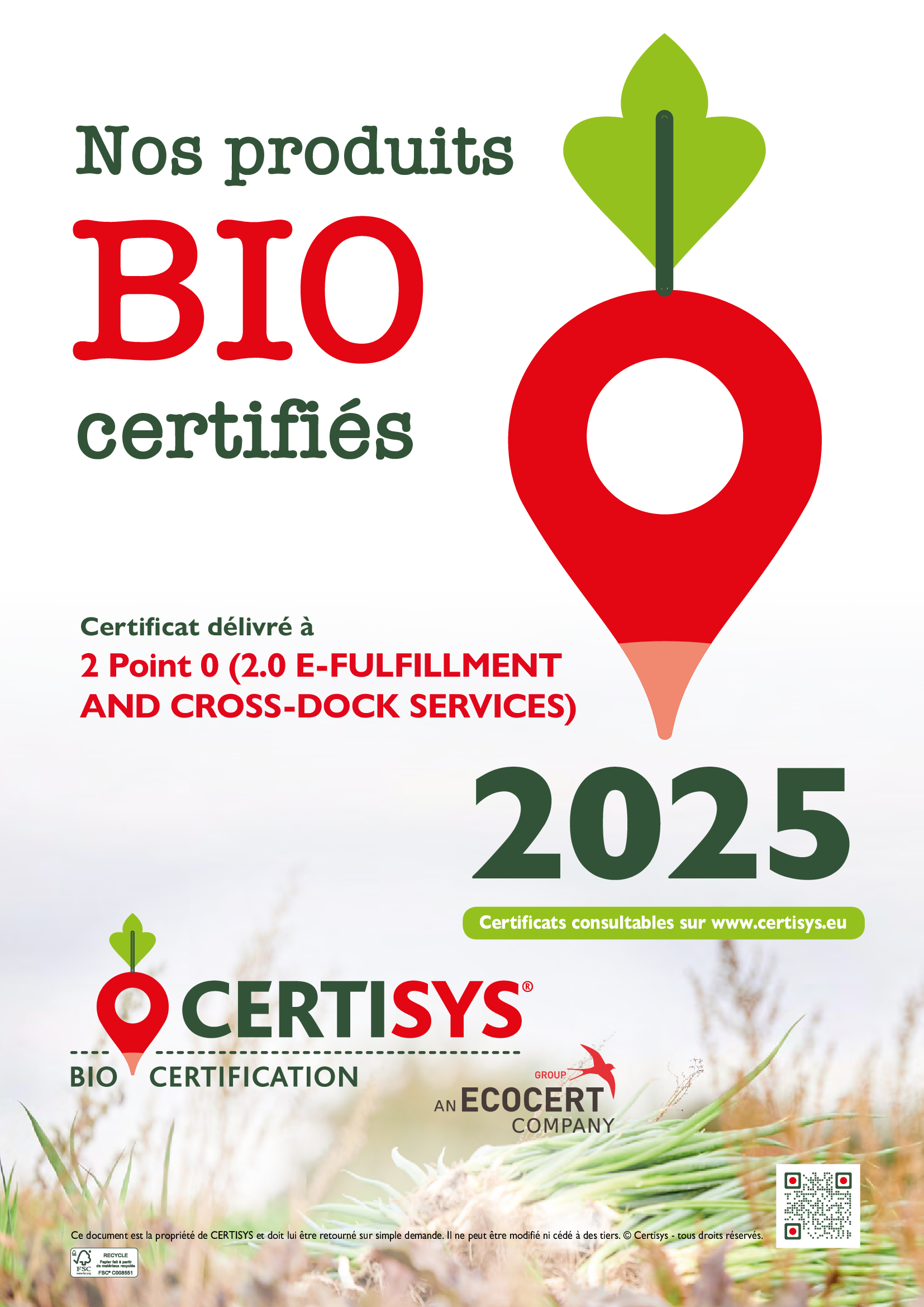 3 Ans de Certification CERTISYS !